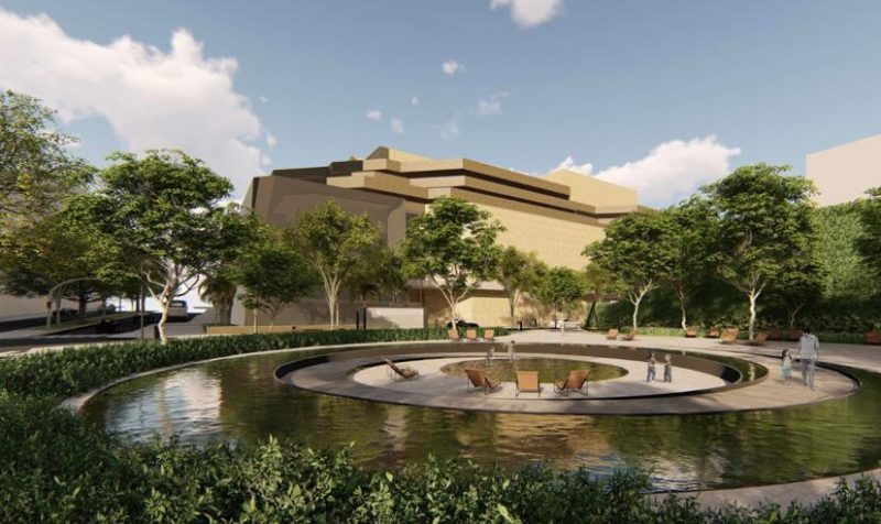 Projeto da pra&ccedil;a, da arquiteta Juliana Castro, foi doado &agrave; Prefeitura pelo empres&aacute;rio Walter Koerich – Foto: Divulga&ccedil;&atilde;o