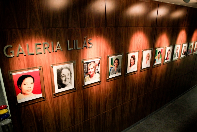Galeria Lilás - deputadas mulheres