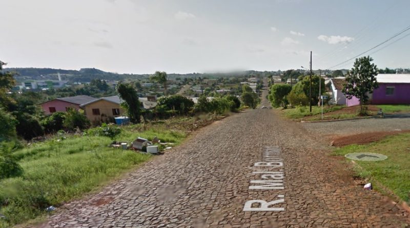 Bar fica localizado na rua Marechal Bormann, no Bairro Jardim Peperi.&nbsp; – Foto: Google Street View/Reprodu&ccedil;&atilde;o/ND