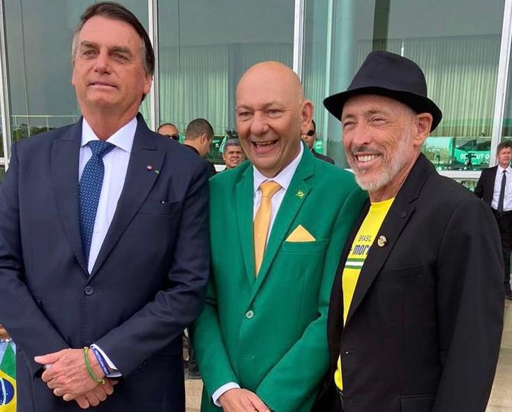 Empres&aacute;rios que tiveram a vida devassada por determina&ccedil;&atilde;o do STF, participaram de evento com Bolsonaro nesta quarta-feira – Foto: Divulga&ccedil;&atilde;o/NDmais