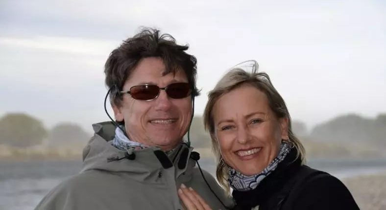 Heidi e seu marido Renato Benhke