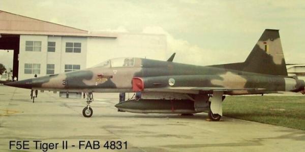 Ca&ccedil;a F-5 desaparecido h&aacute; 40 anos &eacute; encontrado no Rio Grande do Sul – Foto: FAB/ND
