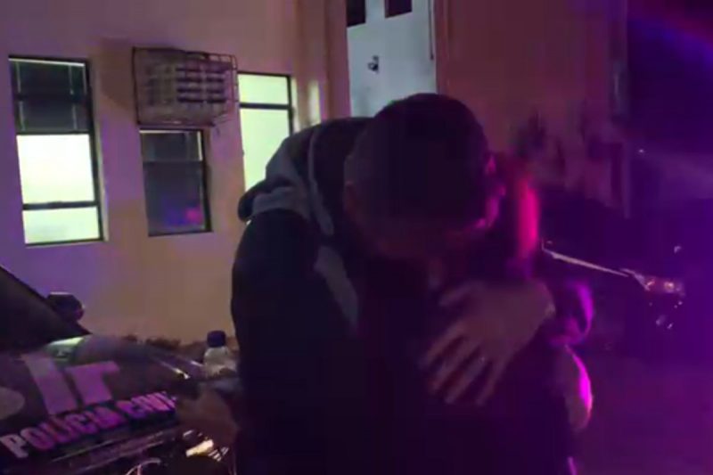 Idosa foi resgatada ap&oacute;s ser v&iacute;tima de falso sequestro e reencontrou familiares – Foto: PC/Divulga&ccedil;&atilde;o