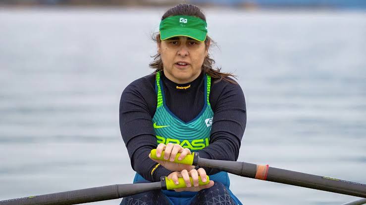 atletas paral&iacute;mpicos Josiane Lima e Leandro Sagaz ficaram em quarto lugar na bateria preliminar – Foto: Divulga&ccedil;&atilde;o/CPB
