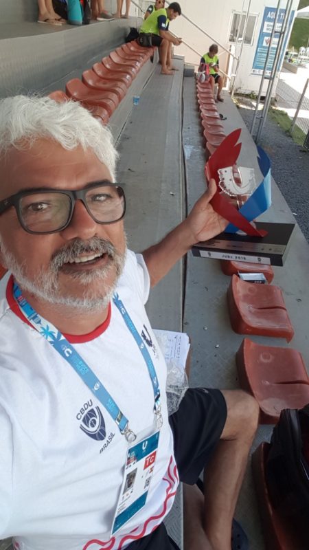 Professor Vitor no JUB’s em Salvador – Foto: Vitor Goulart/Divulga&ccedil;&atilde;o/ND