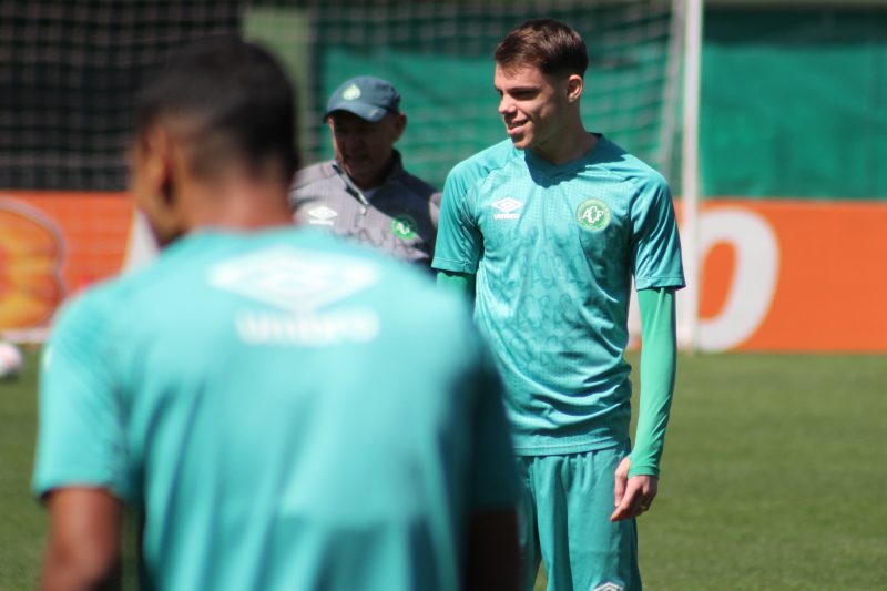 Chrystian deve seguir como titular na Chapecoense – Foto: Jo&atilde;o V&iacute;tor Heemann/ACF/ND
