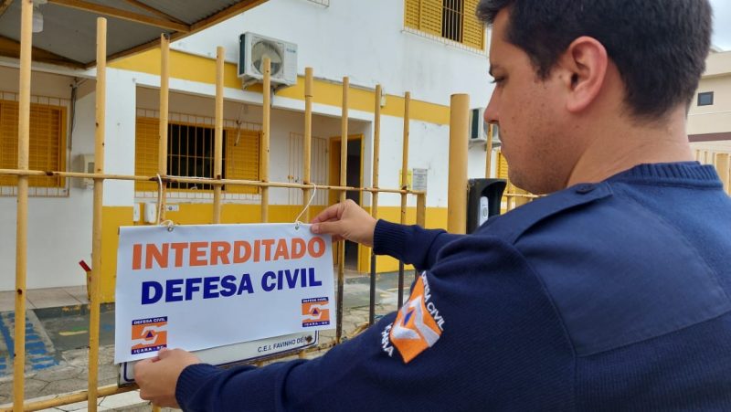 Centro de Educa&ccedil;&atilde;o Infantil foi interditado em I&ccedil;ara – Foto: Divulga&ccedil;&atilde;o/ND