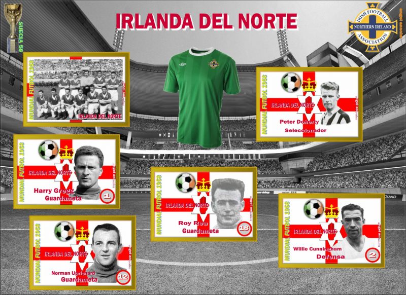 Irlanda do Norte 1 – 1958 – Foto: acervo digital/ND