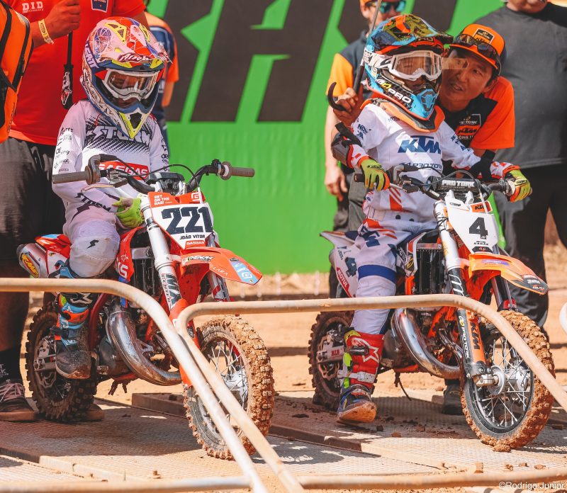 Jo&atilde;o Vitor tem apenas 7 anos e tamb&eacute;m participa da prova – Foto: Gabriel ZIm/Divulga&ccedil;&atilde;o/ND