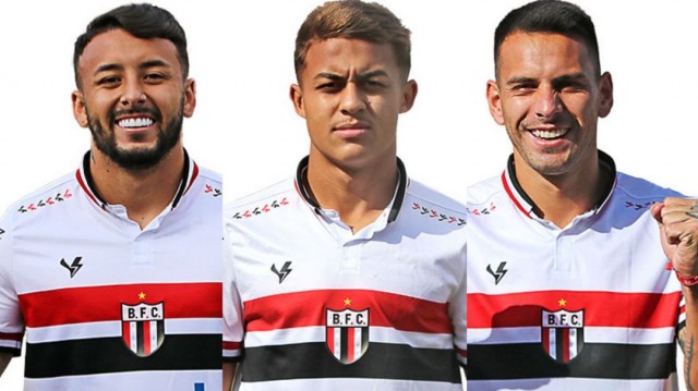 João Diogo, Dudu e Lucas Delgado, do Botafogo-SP, são acusados de tentativa de estupro no RJ
