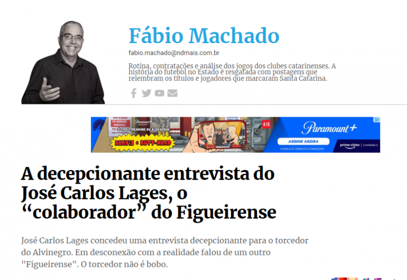 Mat&eacute;ria de agosto de 2021 – Foto: NDMais/arquivo