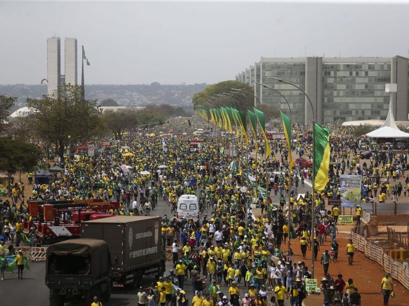 Desfile c&iacute;vico-militar do 7 de Setembro, que este ano comemora o Bicenten&aacute;rio (200 anos) da Independ&ecirc;ncia do Brasil – Foto: Jos&eacute; Cruz/Ag&ecirc;ncia Brasil/ND