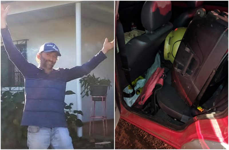 A v&iacute;tima foi identificada como – Foto: Montagem/ND