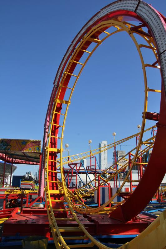 Estrutura est&aacute; maior e vai ocupar 80% do Centreventos Itaja&iacute; – Foto: Marcos Porto/Divulga&ccedil;&atilde;o/ND