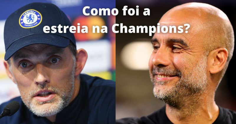 Thomas Tuchel, do Chelsea, perdeu. Mas seu rival Pep Guardiola deu um passeio – Foto: Reprodu&ccedil;&atilde;o