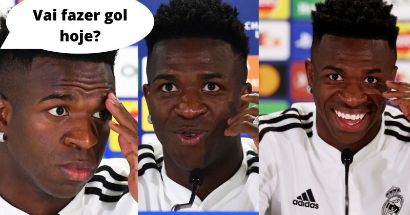 Vinicius J&uacute;nior come&ccedil;ou com o p&eacute; direito, deixando sua marca na estreia do Real Madrid – Foto: Reprodu&ccedil;&atilde;o