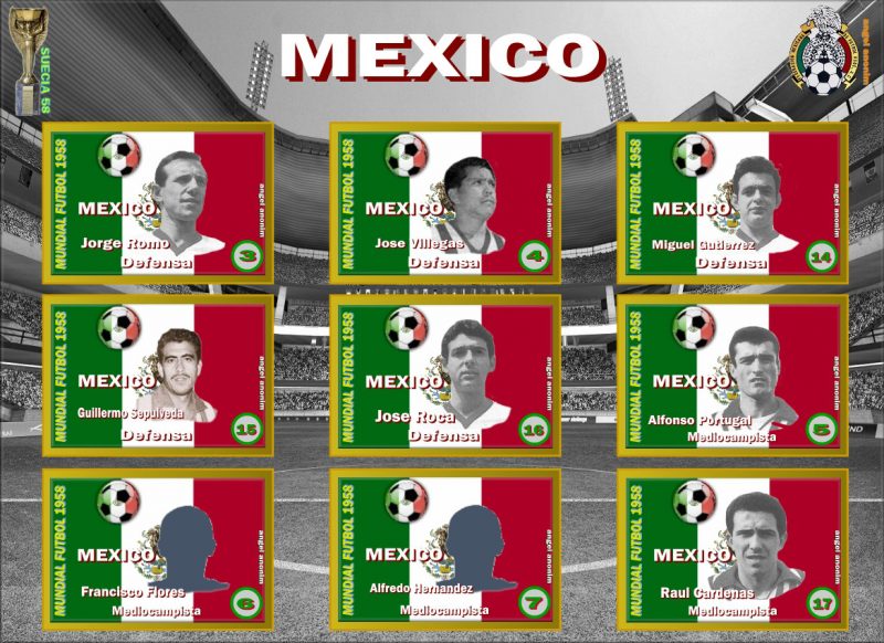 Memória Álbuns de Figurinhas da Copa do Mundo de 1958