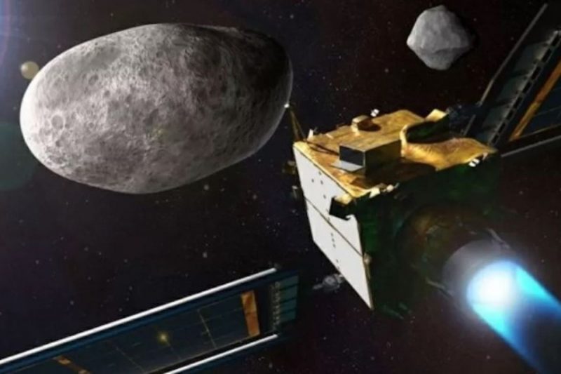 Colis&atilde;o da nave com o asteroide ser&aacute; transmitida ao vivo – Foto: Nasa/Divulga&ccedil;&atilde;o