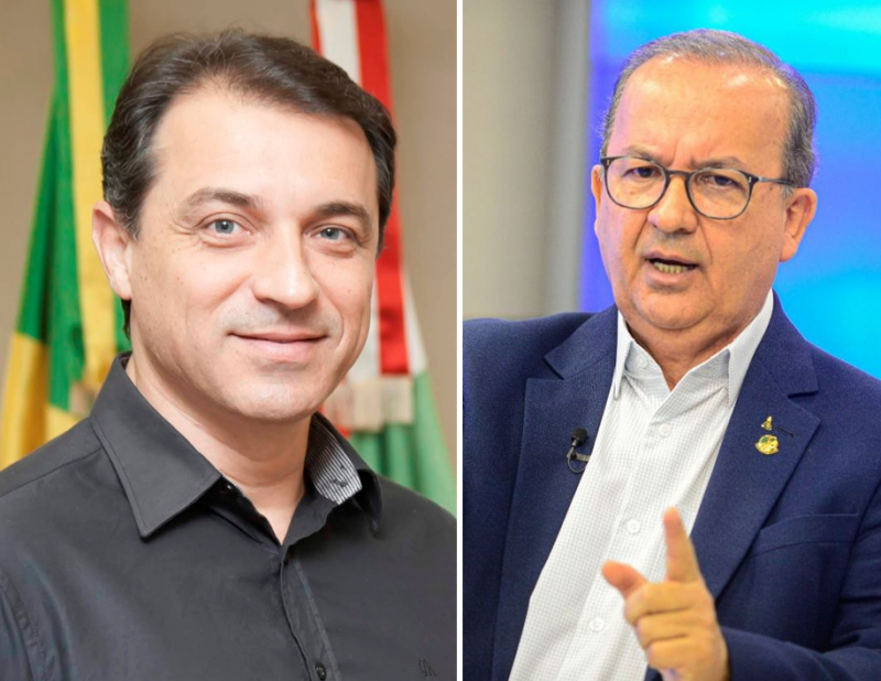 Candidatos Carlos Mois&eacute;s e Jorginho Mello – Foto: Divulga&ccedil;&atilde;o