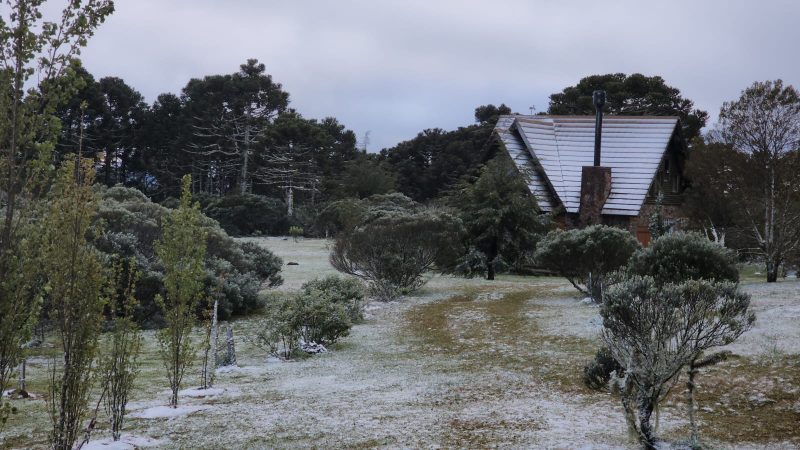 Serra Catarinense tem possibilidade de neve na noite desta sexta