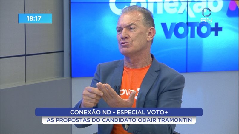 Odair Tramontin disse que a educa&ccedil;&atilde;o est&aacute; &agrave; beira de um colapso de m&atilde;o de obra qualificada – Foto: Reprodu&ccedil;&atilde;o/NDTV