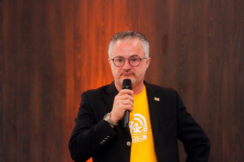 Odilio Guarezi, vice-presidente regional da Grande Florian&oacute;polis.- Foto: Leo Munhoz/ND