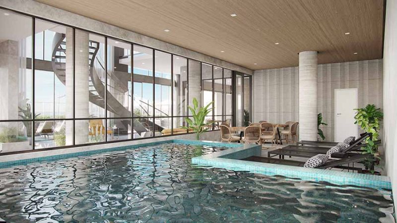 Piscina aquecida – Foto: SBJ/Divulga&ccedil;&atilde;o