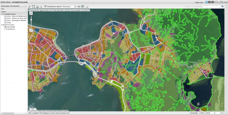 Proposta para o Plano Diretor de Florian&oacute;polis – Foto: IPUF