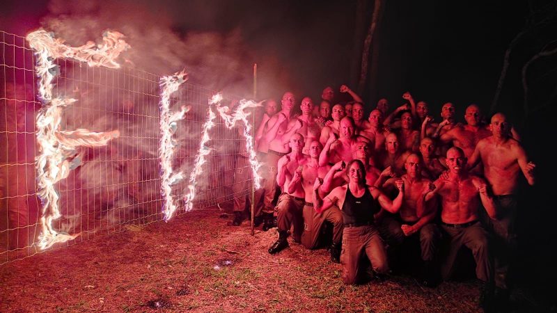 Macari explica que os colegas sempre a respeitaram muito – Foto: PMSC/Divulga&ccedil;&atilde;o/ND