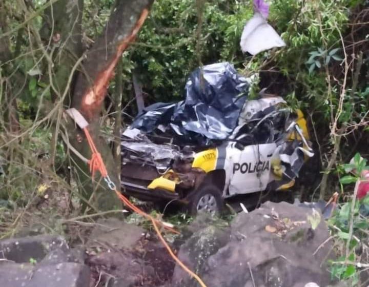 Policiais militares morrem em acidente no sudoeste do Paran&aacute; – Foto: Reprodu&ccedil;&atilde;o/ND