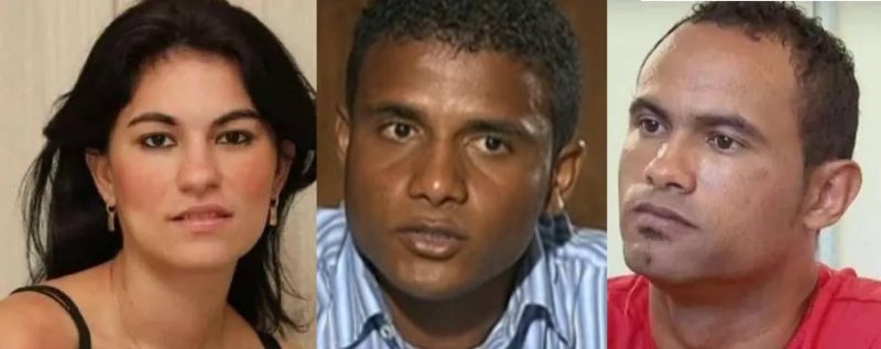 Jorge (ao centro), primo do goleiro Bruno, foi morto a tiros no RJ