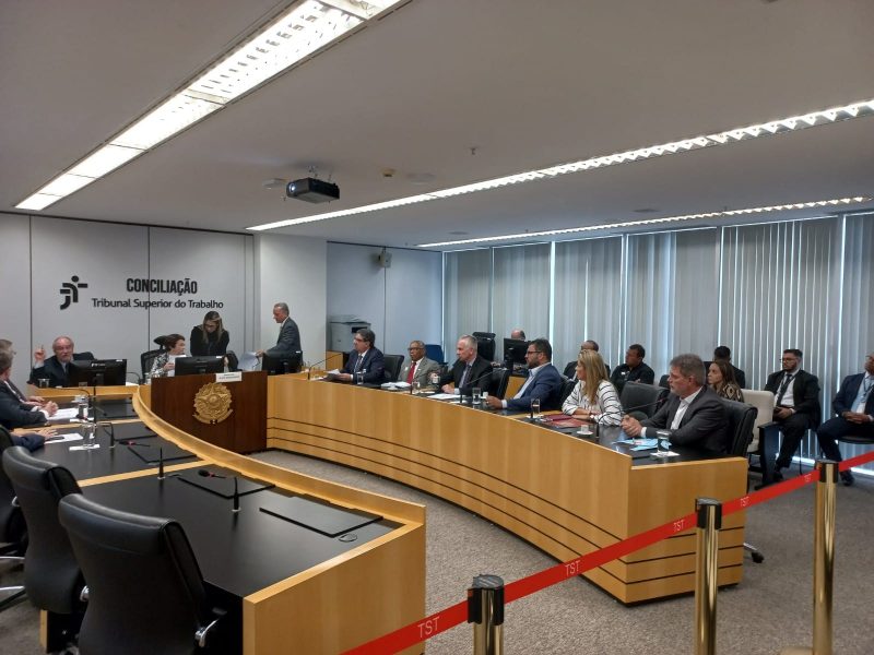 O encontro acontece na sede TST (Tribunal Superior do Trabalho) em Bras&iacute;lia &nbsp; – Foto: Ebserh/Divulga&ccedil;&atilde;o/ND
