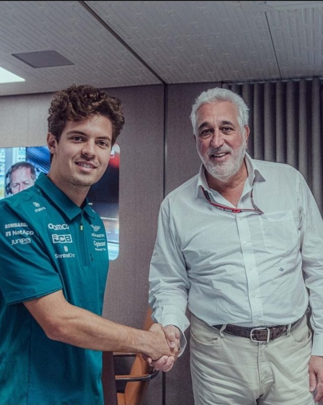 Brasileiro Felipe Drugovich assinou com a escuderia Aston Martin – Foto: Divulga&ccedil;&atilde;o/Aston Martin