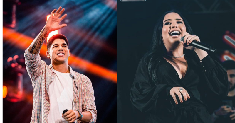 Mari Fernandez e Z&eacute; Vaqueiro s&atilde;o atra&ccedil;&otilde;es do esquenta oficial do Folian&oacute;polis: Mari Fernandez e Z&eacute; Vaqueiro s&atilde;o atra&ccedil;&otilde;es do esquenta oficial do Flolian&oacute;polis – Foto: Montagem/ND