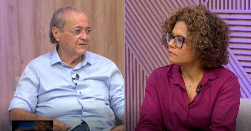 Silvio Mendes durante a sabatina: “Voc&ecirc; &eacute; quase negra, mas inteligente” – Foto: Reprodu&ccedil;&atilde;o