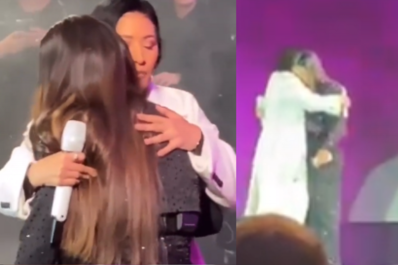 Simaria subiu no palco durante apresenta&ccedil;&atilde;o de Simone – Foto: Internet/Divulga&ccedil;&atilde;o/ND