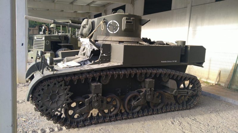Tanque da 2&ordf; Guerra Mundial ganha espa&ccedil;o em parque de SC – Foto: Divulga&ccedil;&atilde;o/Alles Park