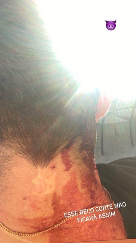 Modelo prometeu vingan&ccedil;a em seu perfil – Foto: Reprodu&ccedil;&atilde;o/@tiagoramoss/ND