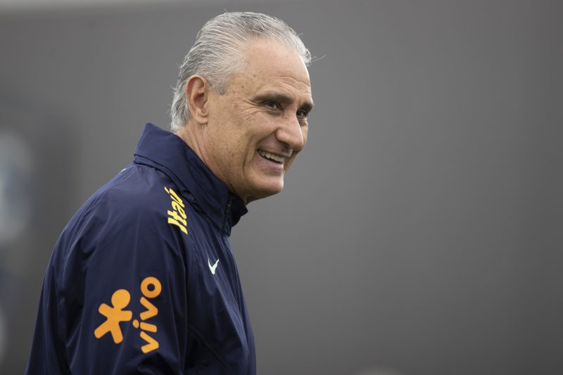 Tite deve convocar a Sele&ccedil;&atilde;o Brasileira no dia 7 de novembro – Foto: Lucas Figueiredo/CBF/ND
