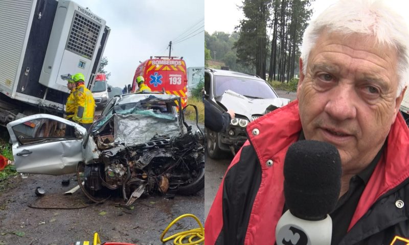 O ex-piloto n&atilde;o sofreu les&otilde;es graves no acidente &mdash; Foto: Jair Correia/Colagem ND/ND