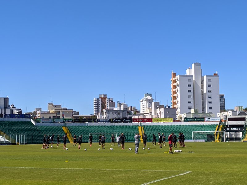 Figueirense fez último treino antes de "final" contra o ABC