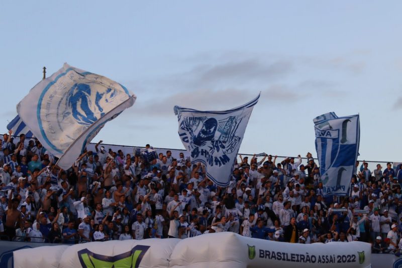 Torcida do Ava&iacute; na Ressacada – Foto: Frederico Tadeu/Ava&iacute;FC