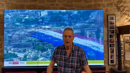 Uri Geller disse que extraterrestres v&atilde;o prestar homenagens &agrave; rainha morta – Foto: Reprodu&ccedil;&atilde;o