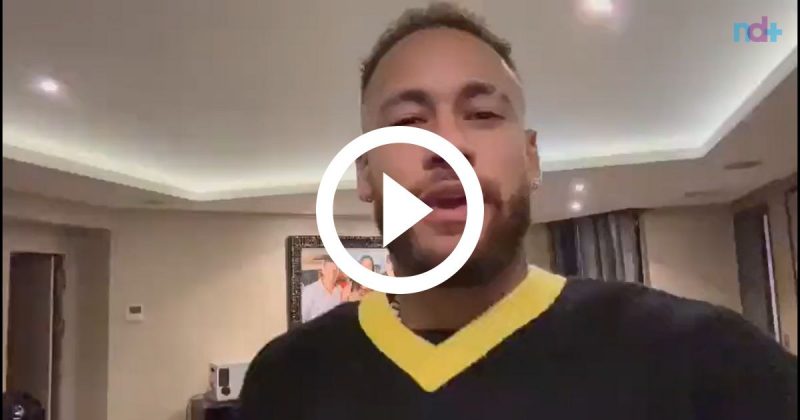 Neymar grava vídeo de agradecimento a Bolsonaro