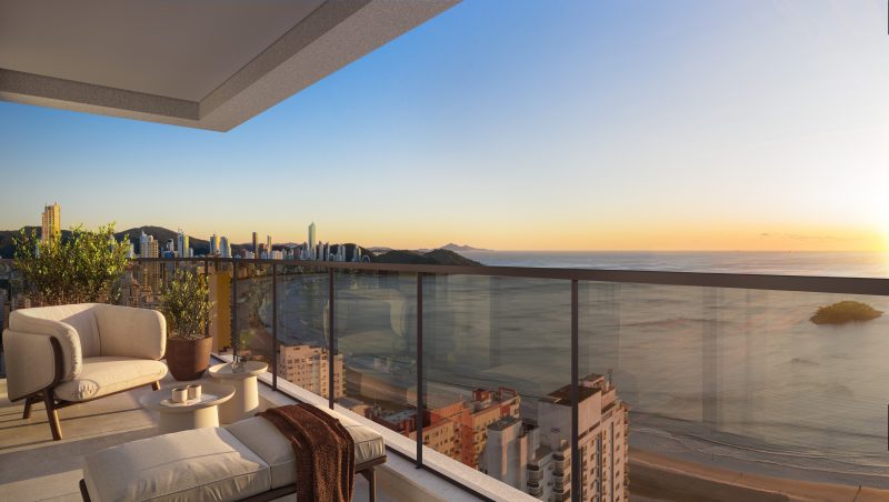 Balneario Camboriu, on the north coast of Santa Catarina, is known for its luxurious celebrity penthouses.  Photo: Publicity/Reproduction/ND