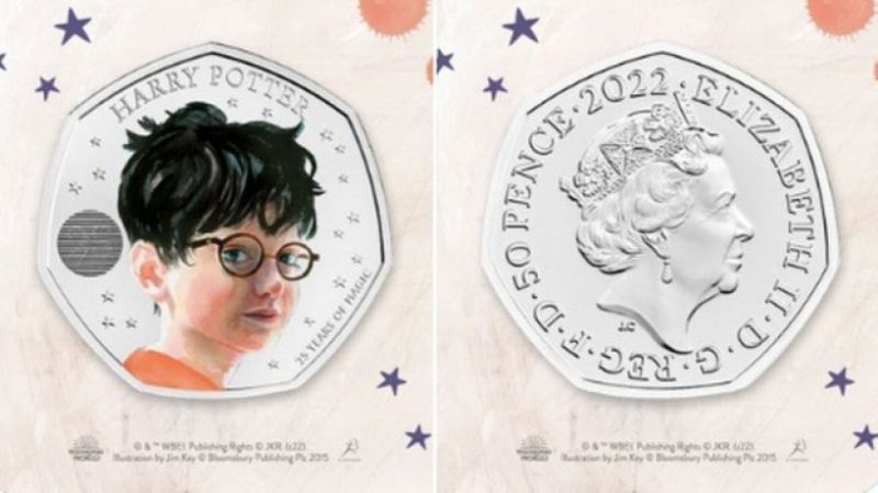 Cole&ccedil;&atilde;o de moedas celebra o 25&ordm; anivers&aacute;rio de Harry Potter – Foto: Reprodu&ccedil;&atilde;o/ND