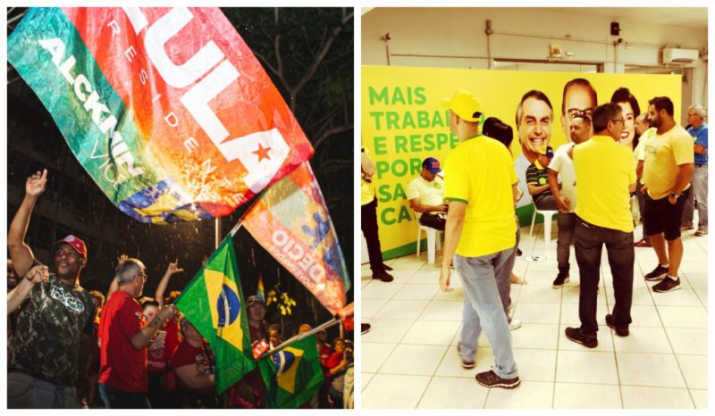 Torcidas aguardam a apura&ccedil;&atilde;o das urnas no segundo turno das Elei&ccedil;&otilde;es 2022 – Foto: Felipe Carneiro/Leo Munhoz/ND