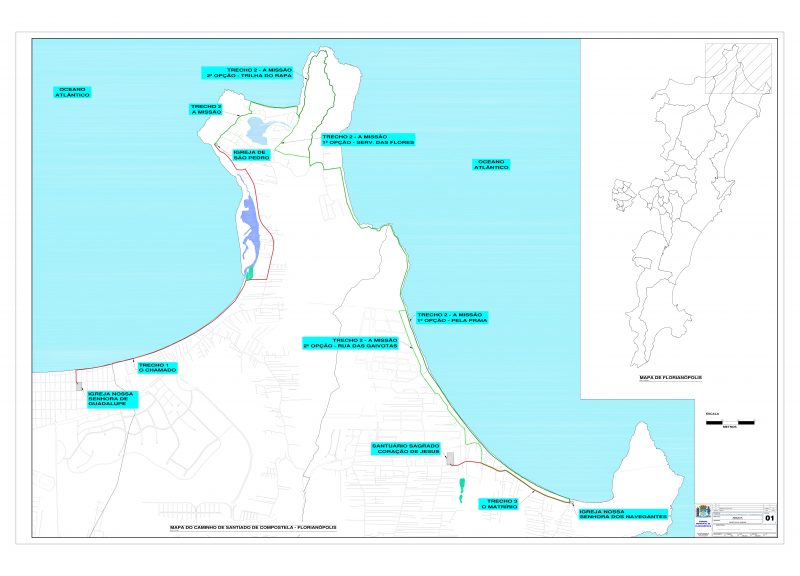 Caminho tem 21 quil&ocirc;metros – Foto: Divulga&ccedil;&atilde;o/PMF/ND