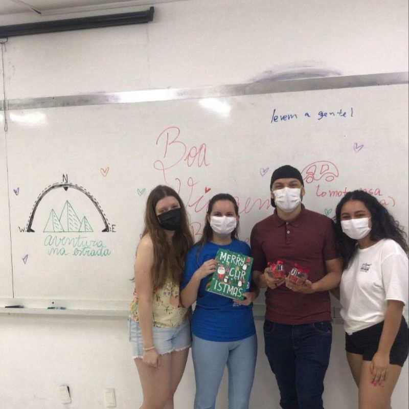 Bruno e Mariana se conheceram dando aula em Balne&aacute;rio Cambori&uacute; – Foto: Arquivo pessoal/ND