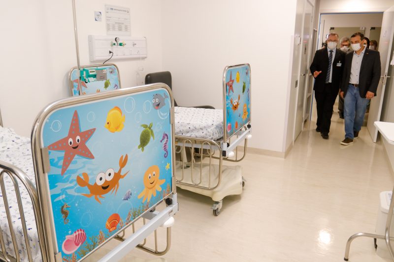 Hospital de Chapec&oacute; ganha oncologia pedi&aacute;trica e banco de leite humano – Foto: Mauricio Vieira/Governo de SC/ND